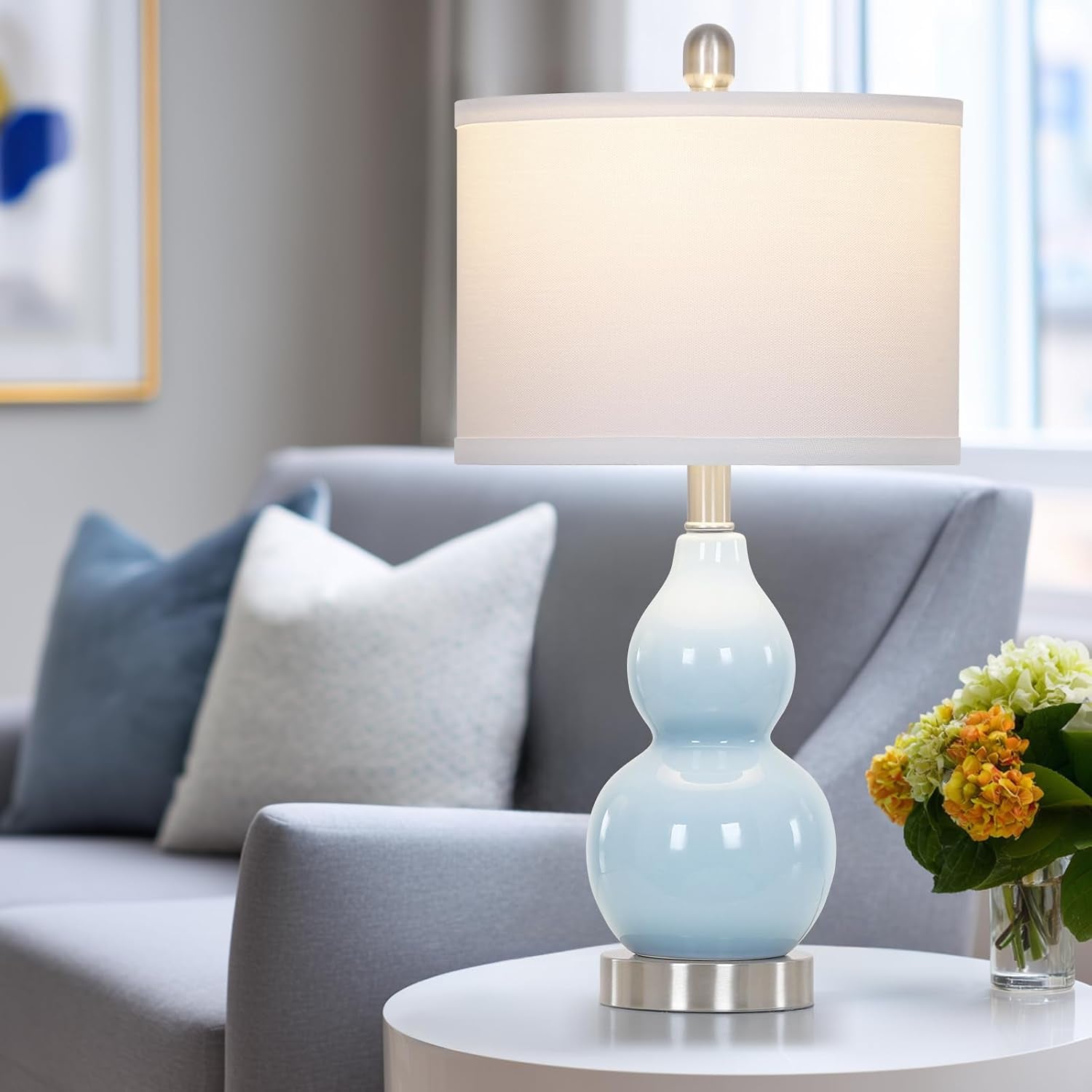 22-double-gourd-ceramic-table-lamps-set-of-2-blue-modern-bedside-lamps-for-living-room-contemporary-nightstand-desk-lamps-for-bedroom-end-table-home-office-study-room-decor2-led-bulbs-included