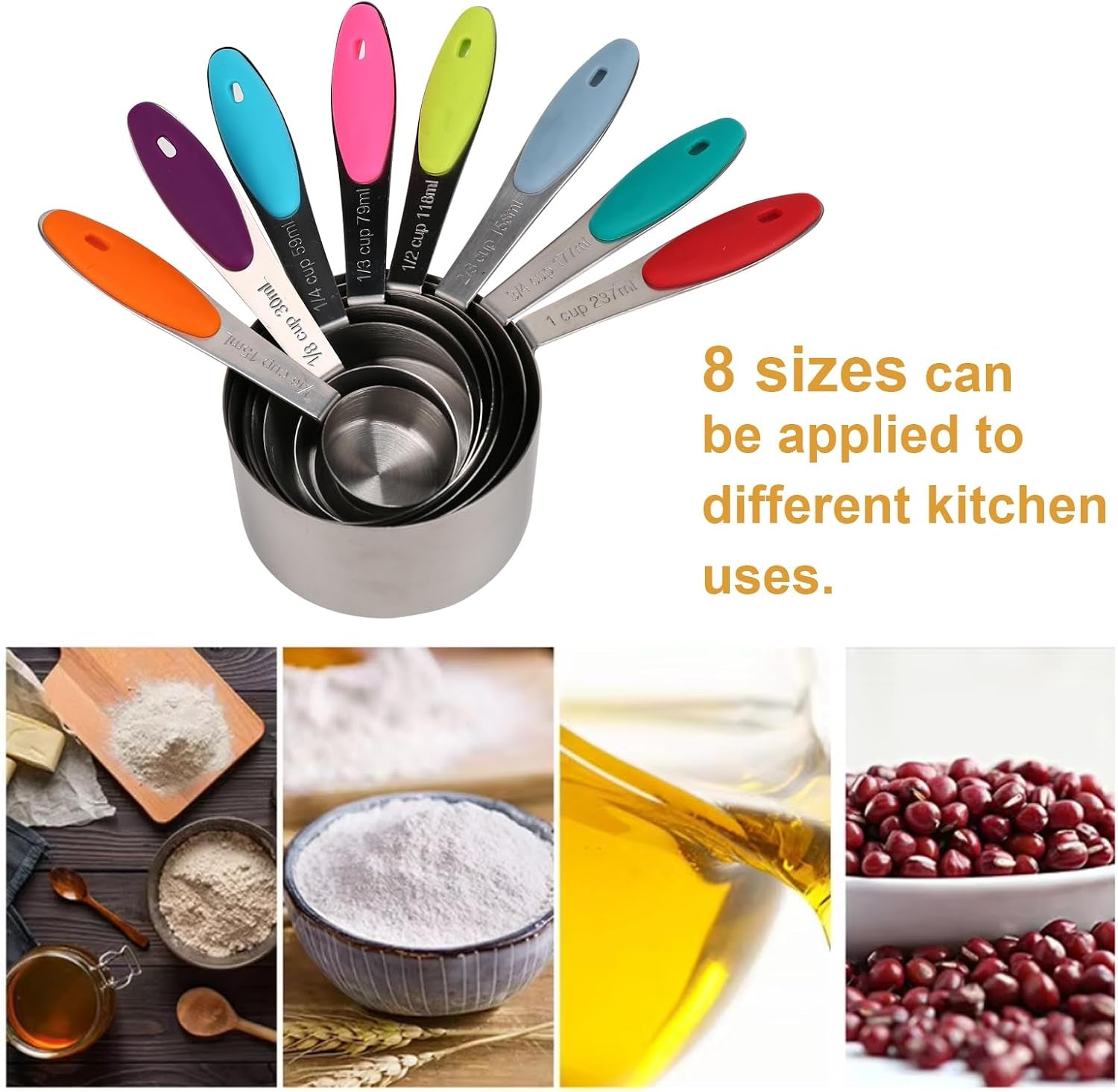 stainless-steel-8-piece-dry-measuring-cups-set-metal-baking-cooking