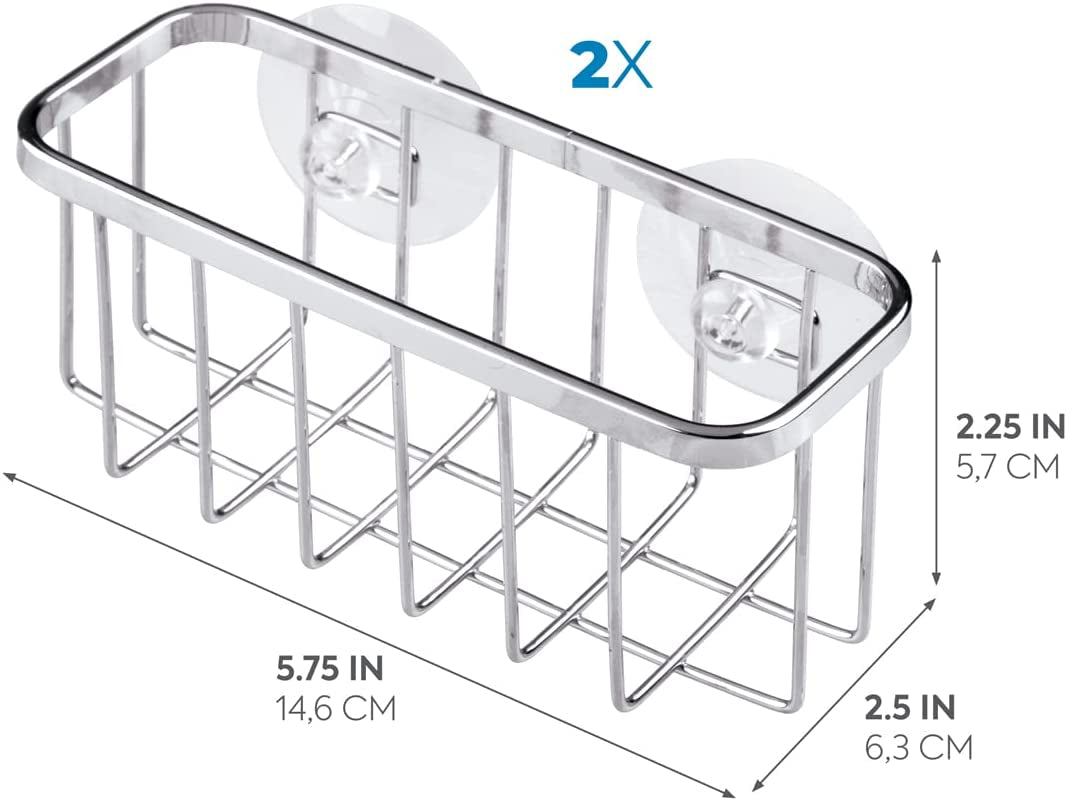 gia-stainless-steel-dish-sponge-holder-basket-with-suction-cups-ideal-for-kitchen-sinks-and-bathroom-organization-2-25d-x-2-5w-x-5-75h-set-of-1-polished