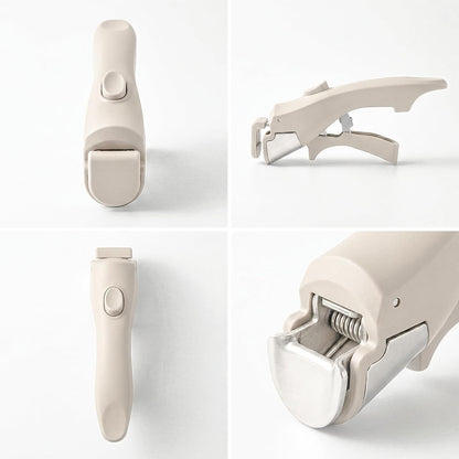 2PCS Removable Pot Handle, Detachable Handle for Pots and Pans, Universal Cookware Handle Replacement, Heat-Resistant Non-Slip Grip, 7.5" Kitchen Pan Handle (Warm Gray)4