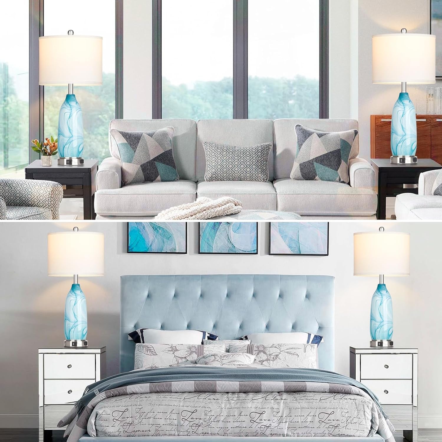 26-coastal-table-lamps-set-of-2-modern-table-lamps-with-usb-a-c-ports-ac-outlet-touch-control-glass-bedside-nightstand-lamp-with-night-light-for-living-room-bedroom-end-table-bluebulbs-included