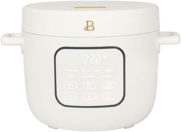 14-Cup Electric Rice and Grain Cooker by Drew Barrymore, Ceramic Nonstick Coating | Large Rice Cooker for Rice, Grains & Healthy Meals, White Icing1
