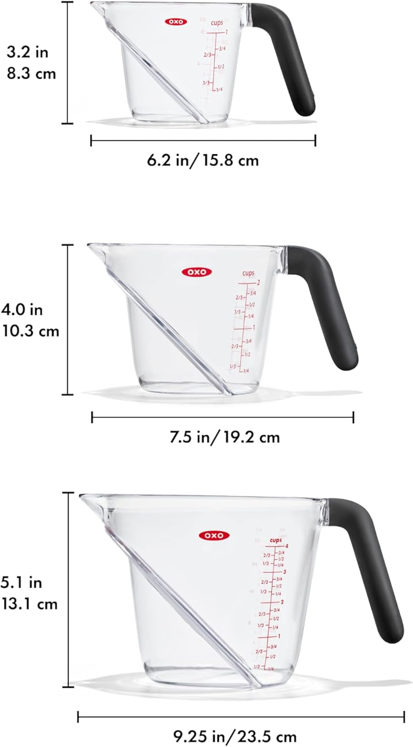 oxo-good-grips-angled-measuring-cups-with-markings-multi-size-3-piece-set-angled-interior-markings-to-read-from-above-includes-1-cup-2-cup-4-cup-marked-with-ounces-ml-non-slip-grip