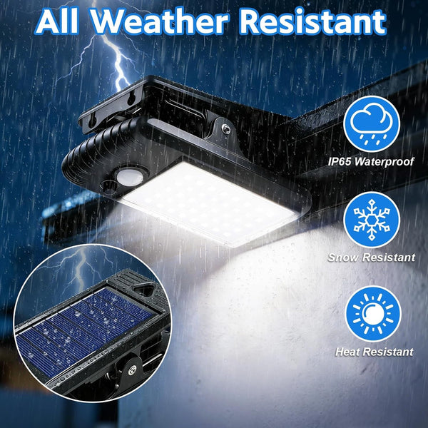 Solar Motion Sensor Clip-On Fence Security Lights Outdoor2