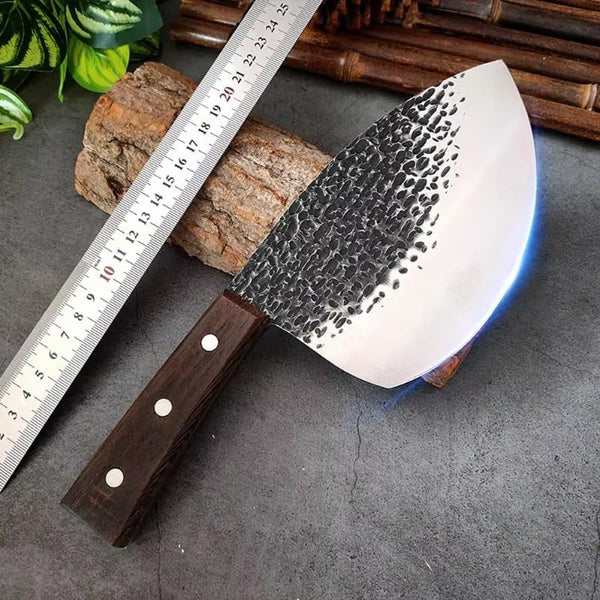 Meat Cleaver, Hand Forged Kitchen Boning Knife Stainless Steel Slicing Knife Butcher Knife Butcher Knives4