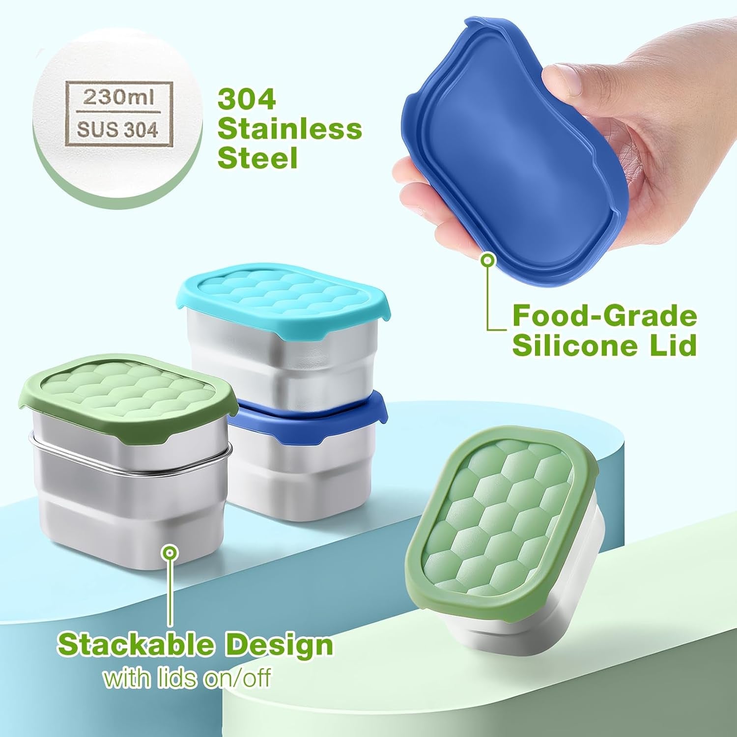 ®-3-pack-stainless-steel-snack-containers-for-kids-8-oz-easy-open-leak-proof-small-toddler-snack-containers-with-silicone-lids-stackable-metal-lunch-box-for-daycare-and-school-blue