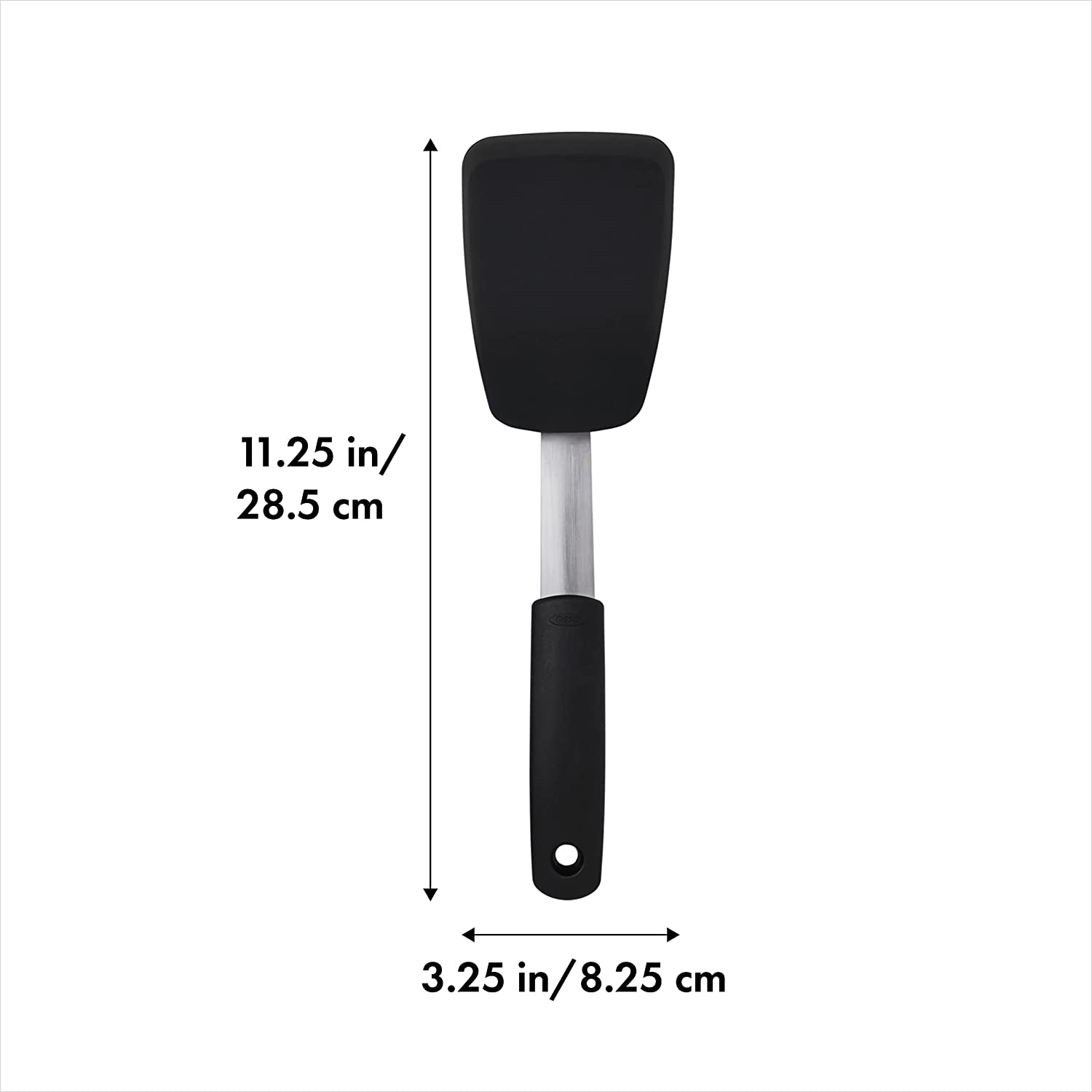oxo-good-grips-small-silicone-flexible-turner-black-spatula-heat-resistant-and-flexible-head-non-stick-safe-ideal-for-flipping-burgers-or-eggs-dishwasher-safe