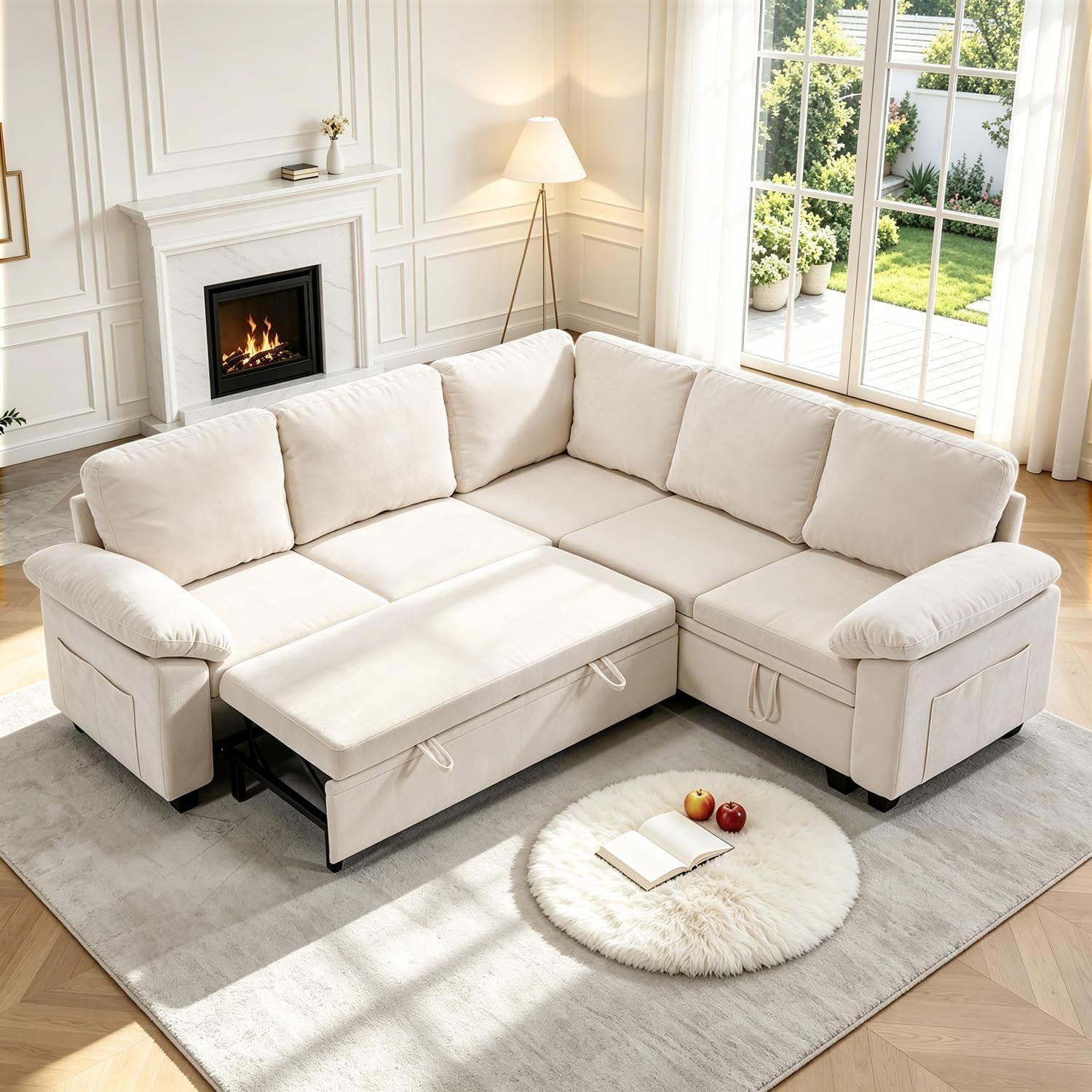 85-inch-modular-sectional-sleeper-sofa-with-pull-out-bed-l-shaped-5-seat-sectional-couch-with-storage-modern-chenille-cloud-couch-convertible-sectional-couches-for-living-room-apartment-beige