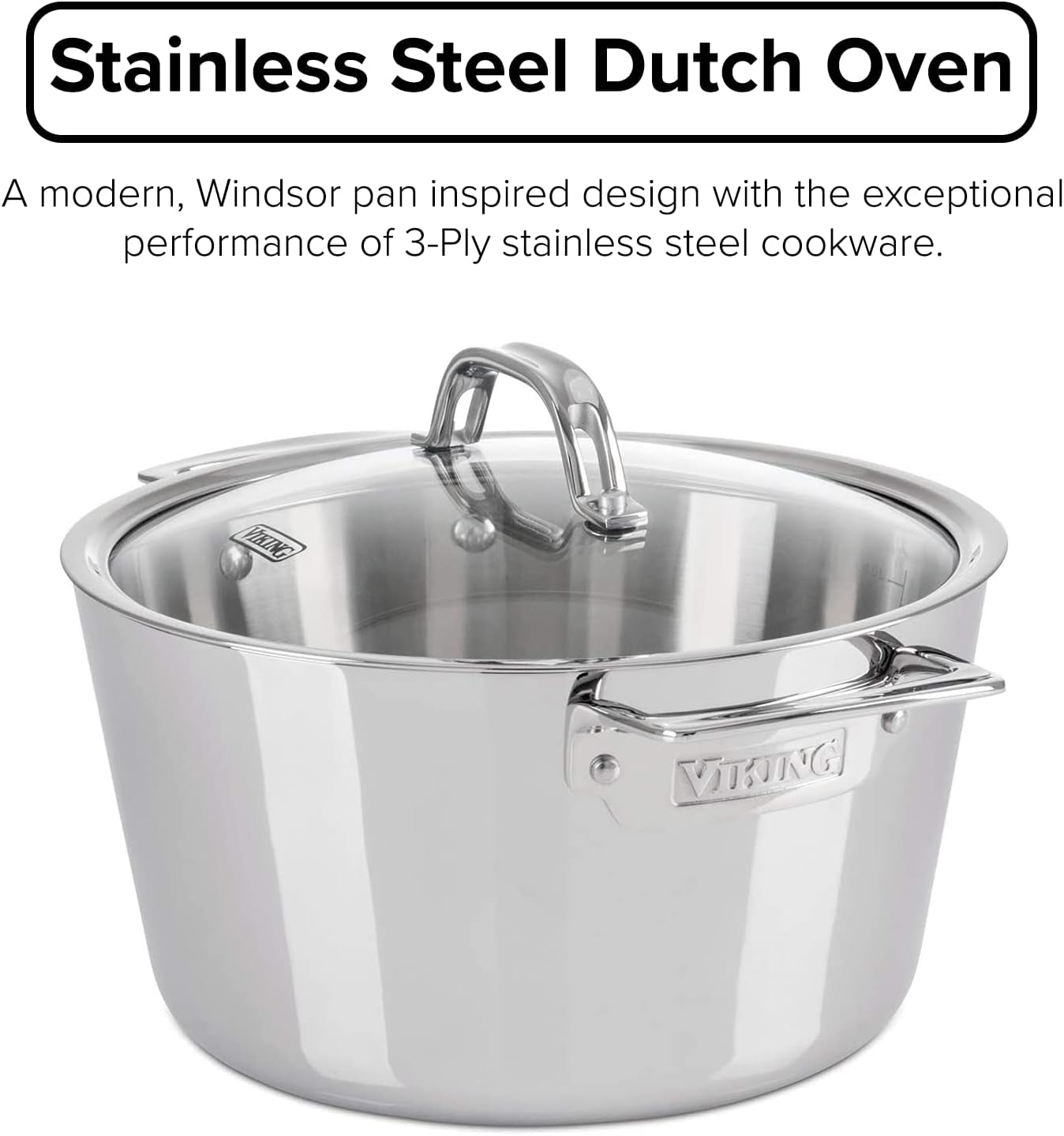 viking-contemporary-3-ply-dutch-oven-5-2-quart-stainless-steel-cookware-pot-with-glass-lid-dishwasher-and-oven-safe-induction-ready-silver