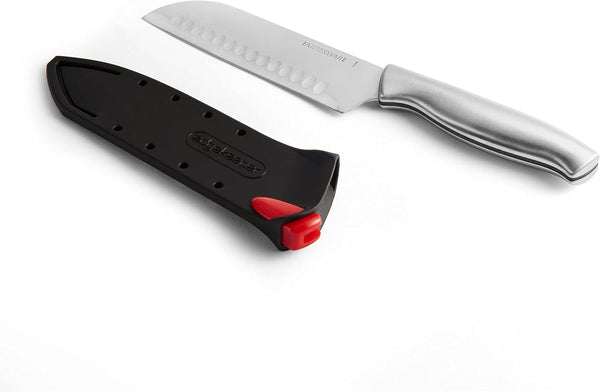 Edgekeeper Self-Sharpening Santoku Knife, 5-Inch, Stainless2