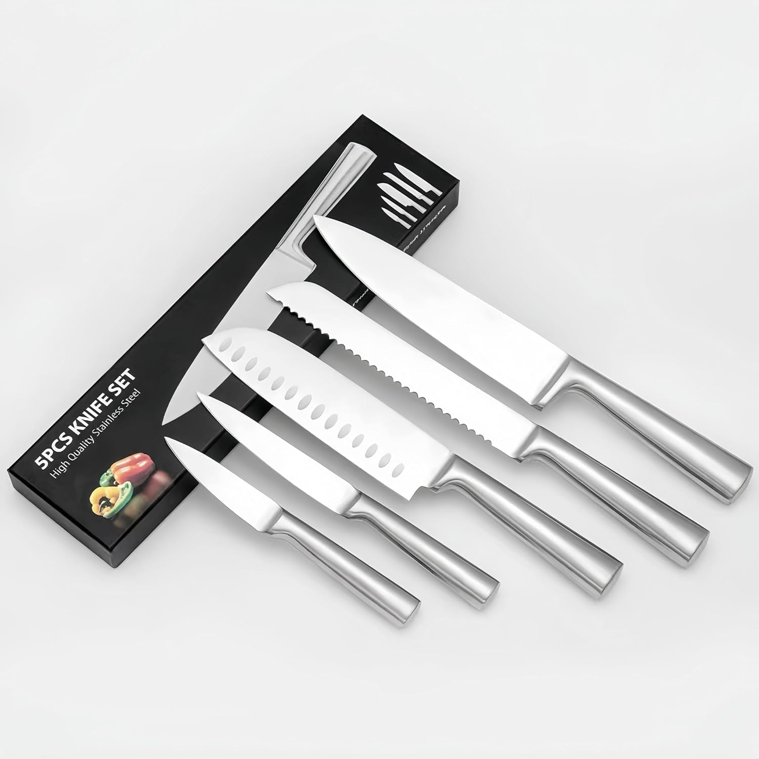 5-piece-stainless-steel-chef-knife-set-ultra-sharp-blades-for-easy-cutting-meat-veggies-fruits-ergonomic-handles-dishwasher-safe-rust-resistant-home-pro-use
