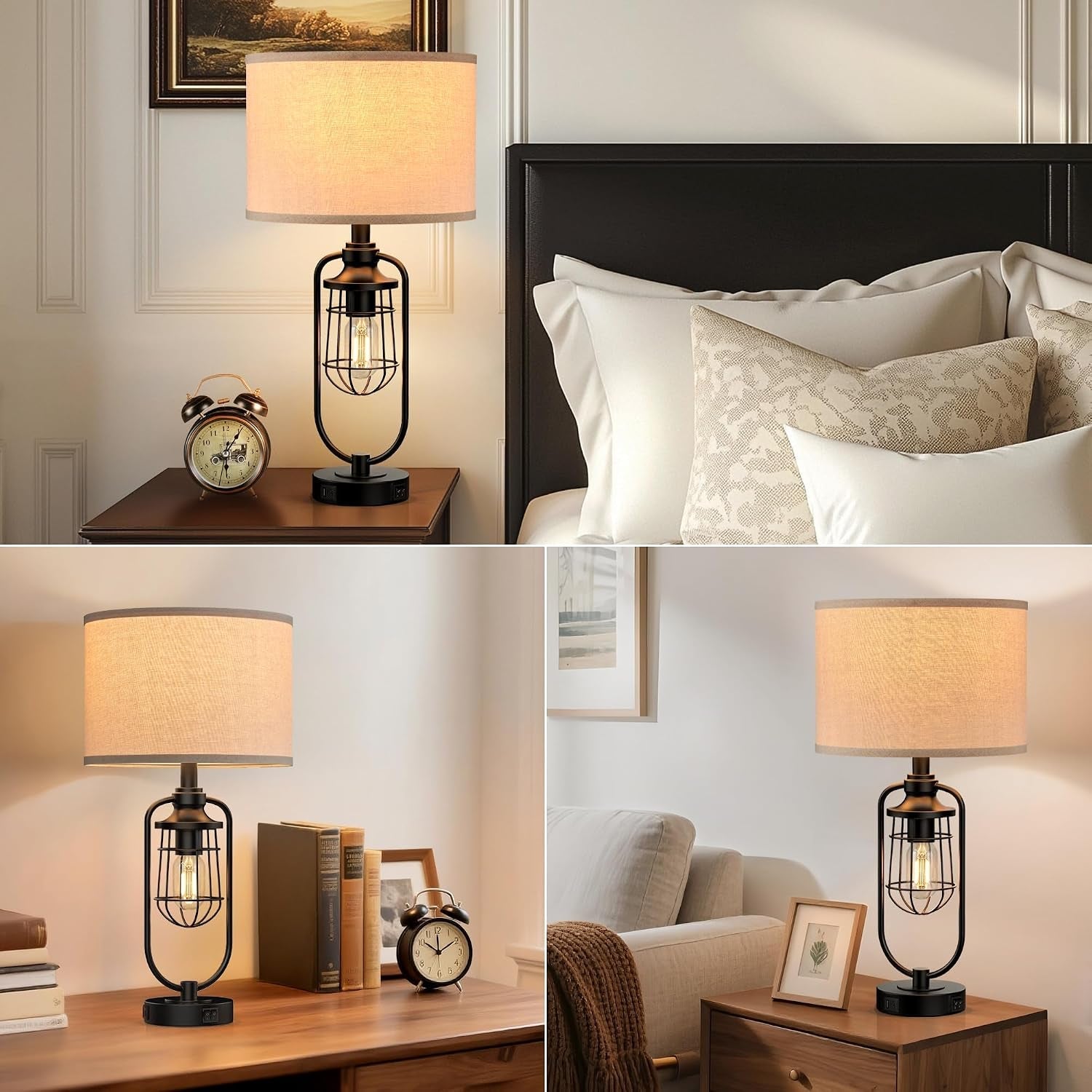 24-farmhouse-table-lamps-for-living-room-set-of-2-black-rustic-lamps-for-night-stands-with-usb-ports-industrial-bedside-lamp-for-bedroom-end-tables-bulbs-included