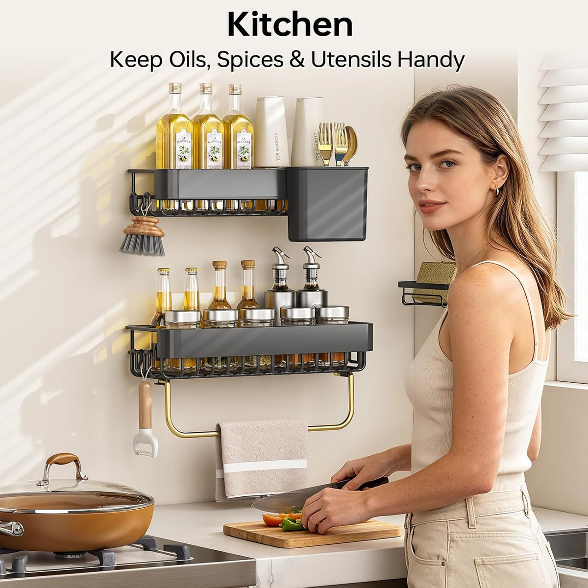 shower-caddy-adhesive-4-piece-rust-resistant-shower-shelves-no-drill-bathroom-shower-organizer-with-large-capacity-for-bathroom-kitchen-and-laundry-black