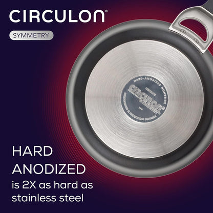Symmetry Hard Anodized Nonstick Induction Frying Pan, 8.5-Inch Fry Pan, Black7