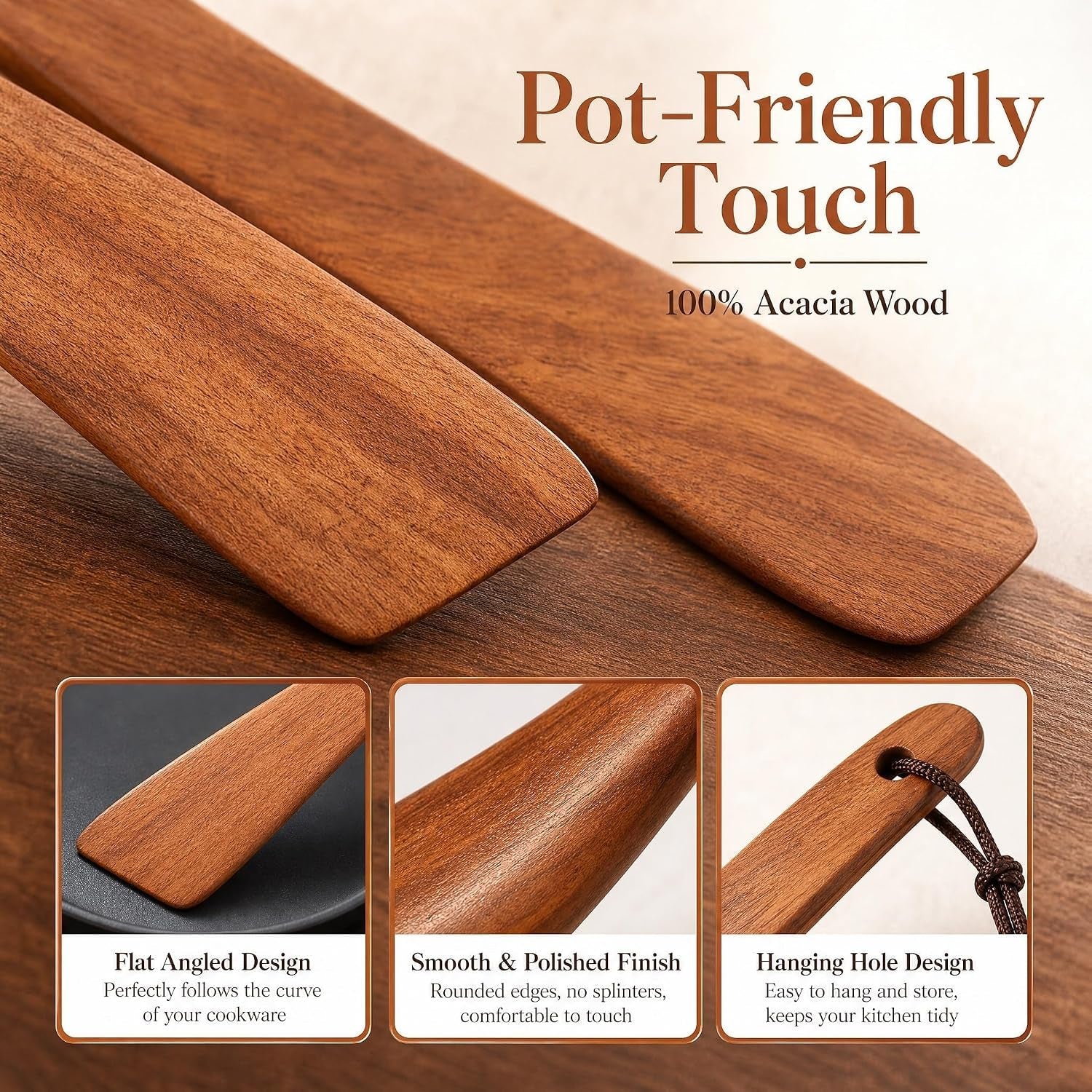 acacia-wood-spatula-set-for-cooking-12-10-inch-one-piece-narrow-head-wooden-turner-non-stick-safe-kitchen-utensils-for-frying-grilling-baking-mixing