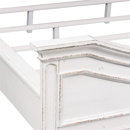 Liberty Furniture Industries Magnolia Manor King Upholstered Bed, White9