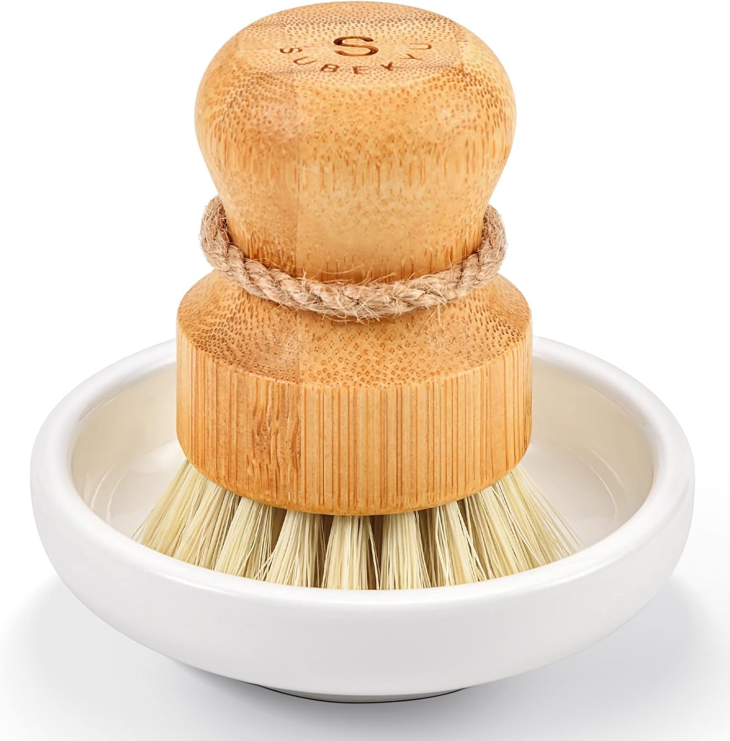 bamboo-dish-scrub-brush-vegetable-brush-1-pack-with-ceramic-holder-produce-brush-natural-sisal-bristles-kitchen-wooden-cleaning-scrubbers-set