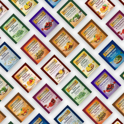 48 Tea Bags Herbal Variety Pack – 12 Herbal Flavors, Caffeine-Free, Individually Wrapped, Perfect Tea for Any Occasion7