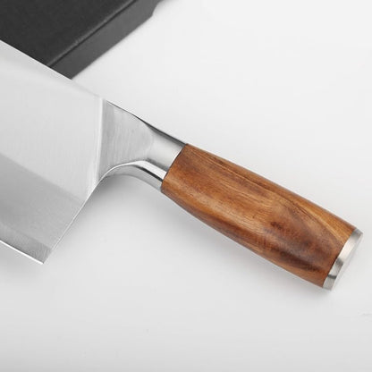Meat Cleaver, 8 Inch Kitchen Knives Stainless Steel Bone Knife Meat Chopping Cleaver Ultra-Sharp Slicing Knives5