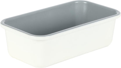 Sur La Table Kitchen Essentials Bake Sale 9 X 5 Inch PFOA, PFAS, PTFE Free Nonstick Loaf Pan - Linen White1