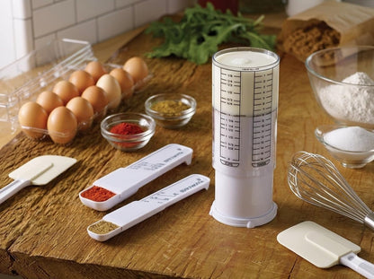 Adjustable Measuring Tool Set, Includes Adjustable Teaspoon, Tablespoon, and 2 Cup Measuring Cup4