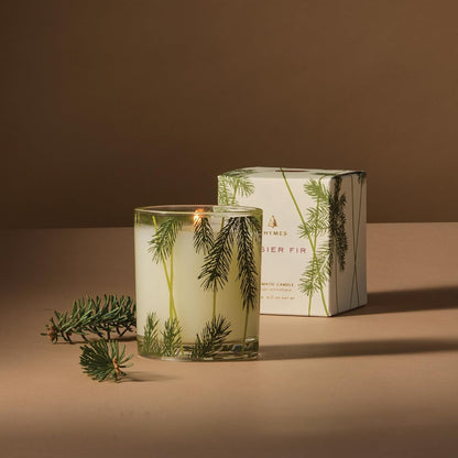 Thymes Frasier Fir Pine Needle Candle – Holiday Candles for Home Scented with Notes of Crisp Siberian Fir, Cedarwood & Sandalwood – Christmas Decor (6.5 Oz)2
