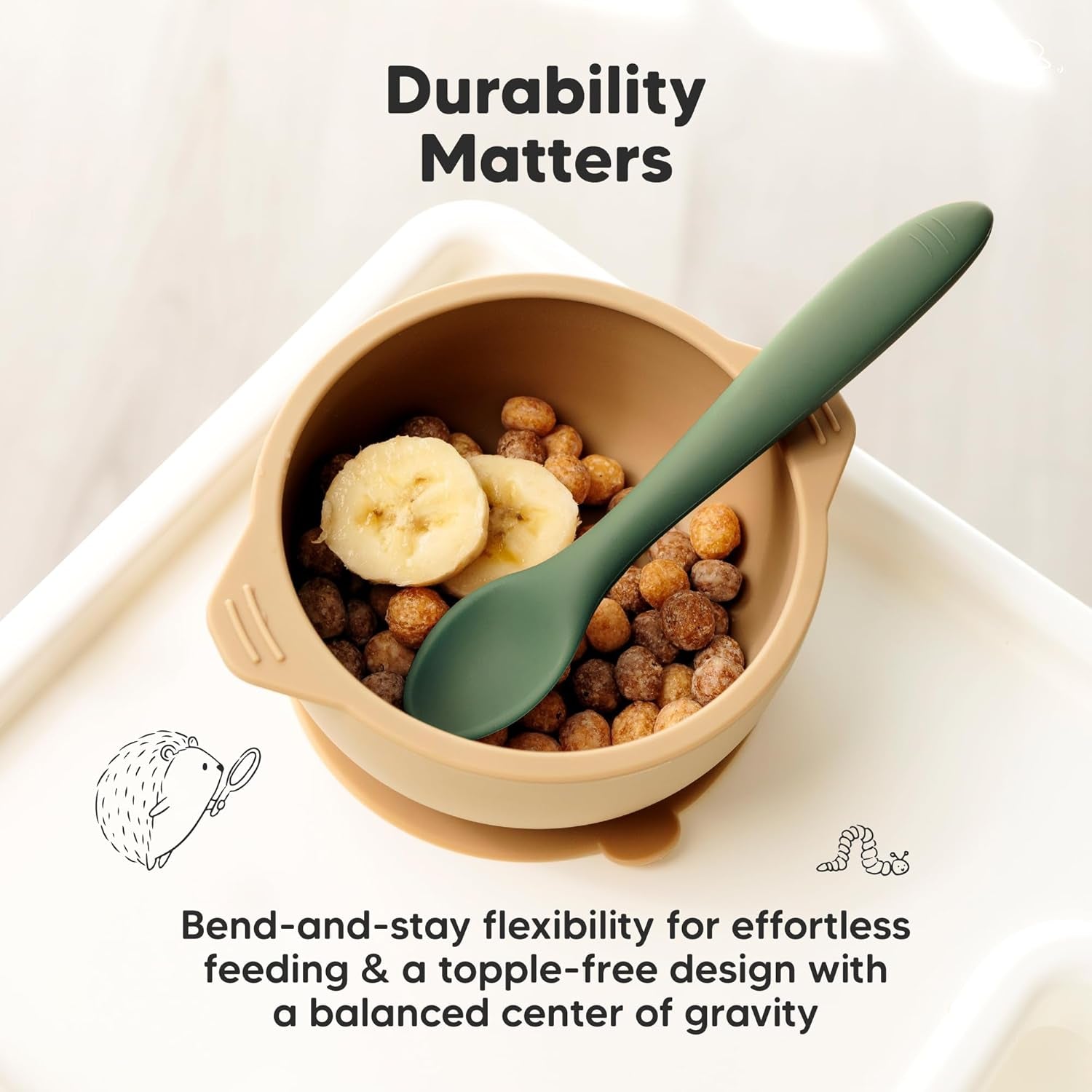 silicone-baby-spoons-self-feeding-6-12-months-3-pack-slate-large-scoop-baby-led-weaning-utensils-first-food-training-spoon-toddler-kids-eating-essential-dishwasher-safe-bpa-free
