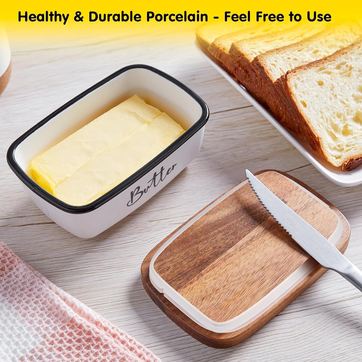 butter-dish-with-lid-large-ceramic-butter-dish-for-countertop-butter-keeper-with-thick-acacia-wood-lid-kitchen-decor-and-accessories-for-kitchen-gifts-white