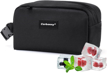 Small Lunch Bag,Freezable Lunch Bag,Built-In Ice Pack1