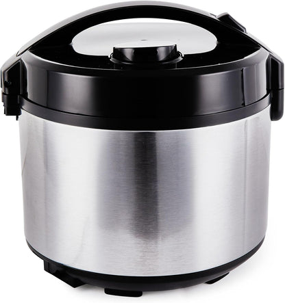 Kumo Yumcarb Rice Cooker with Ceramic Bowl and Advanced Fuzzy Logic, (5.5 Cups, 1 Litre), 5 Rice Cooking Functions, 3 Multicooker Functions, 110V US Power (Light Stainless Steel)3