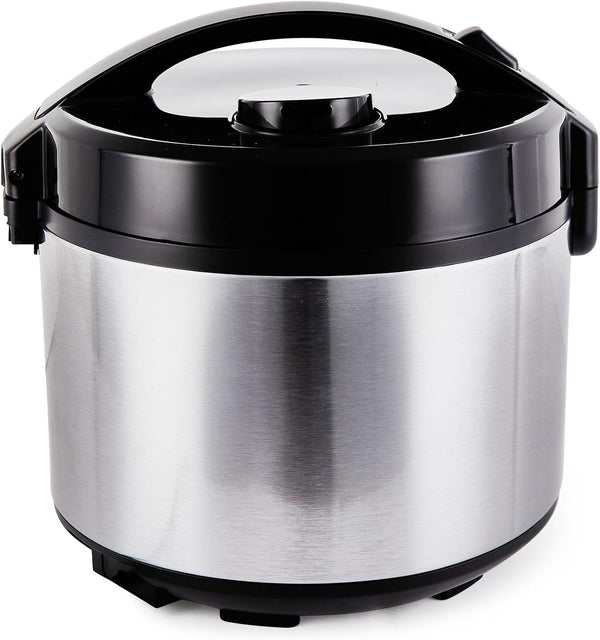 Kumo Yumcarb Rice Cooker with Ceramic Bowl and Advanced Fuzzy Logic, (5.5 Cups, 1 Litre), 5 Rice Cooking Functions, 3 Multicooker Functions, 110V US Power (Light Stainless Steel)3