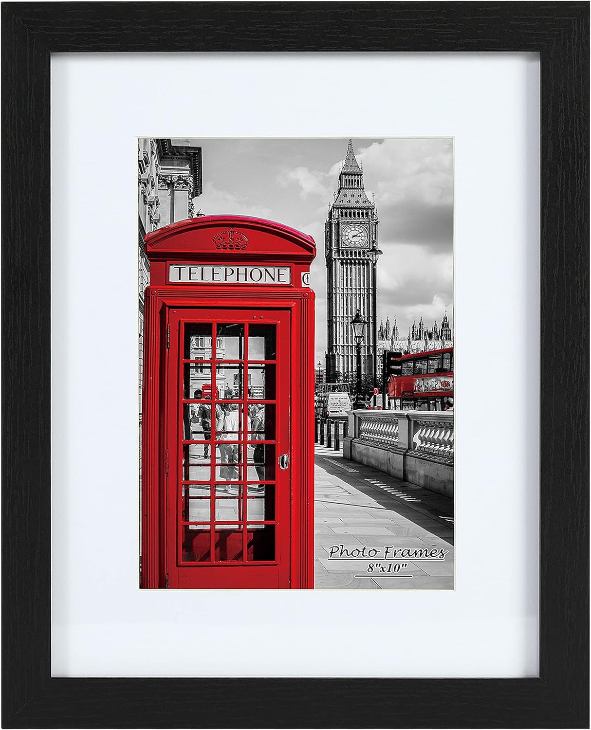 8x10-picture-frame-set-of-6-wall-or-tabletop-display-black-woodgrain