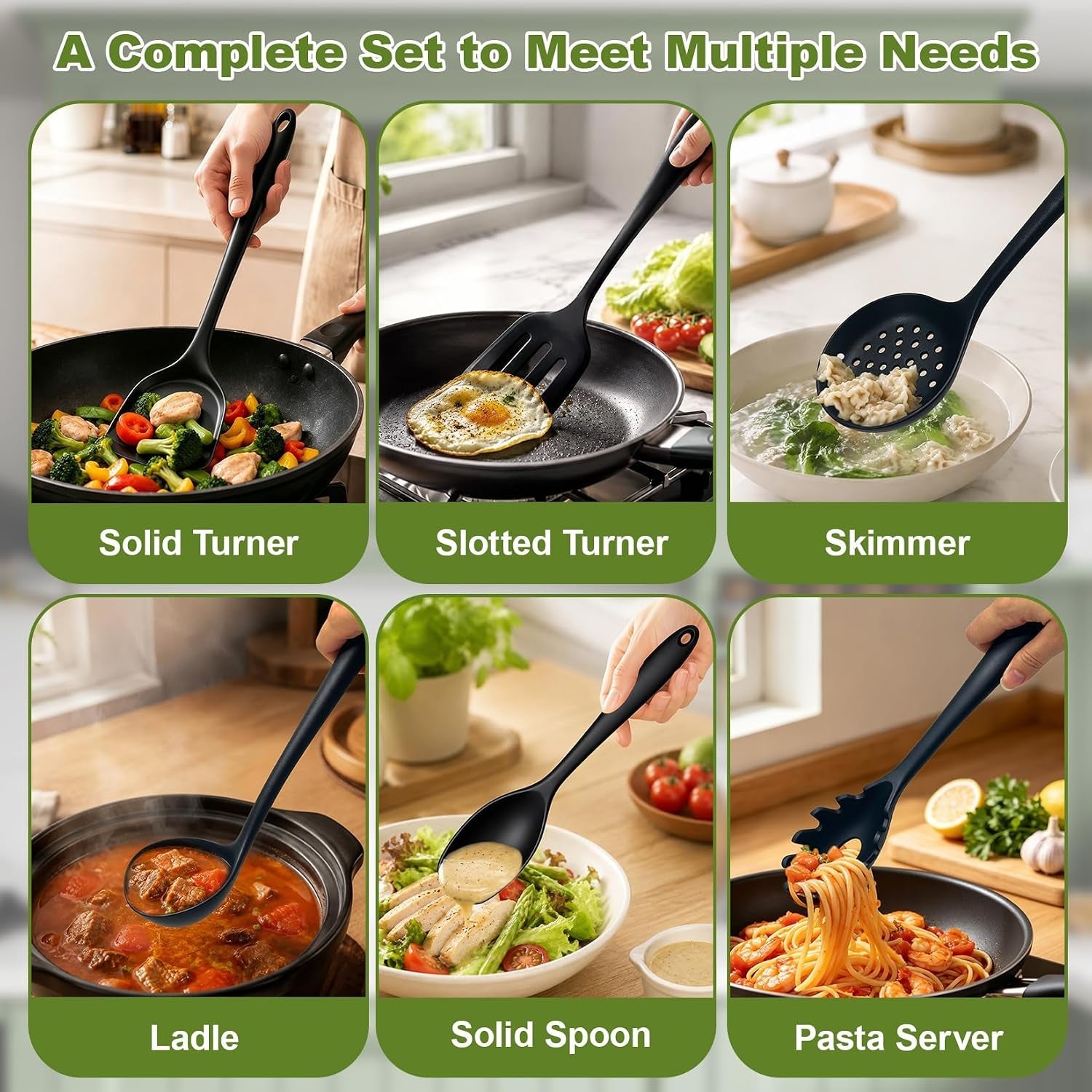 thickened-silicone-kitchen-utensils-set-upgrade-6-pcs-nonstick-cooking-utensils-set-heat-resistant-and-bpa-free-silicone-utensil-spatula-set-for-cooking-with-turners-spoon-skimmer-and-ladleblack