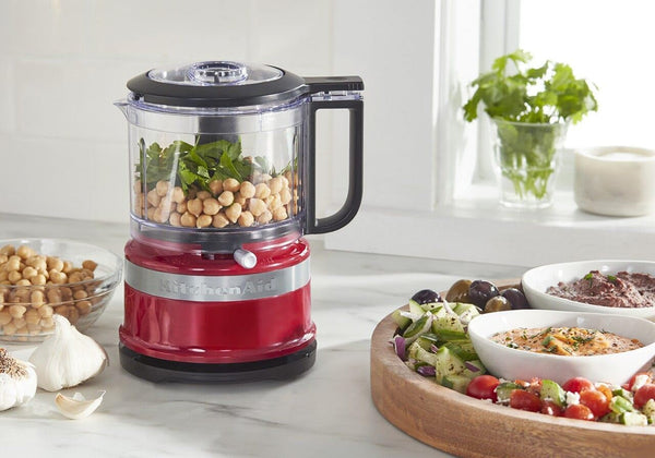 Kitchenaid 3.5 Cup Food Chopper, KFC3516ER, Empire Red | Dishwasher-Safe Work Bowl, Stainless Steel Multi-Purpose Blade, 2 Speeds plus Pulse, Easy Cord Wrap4