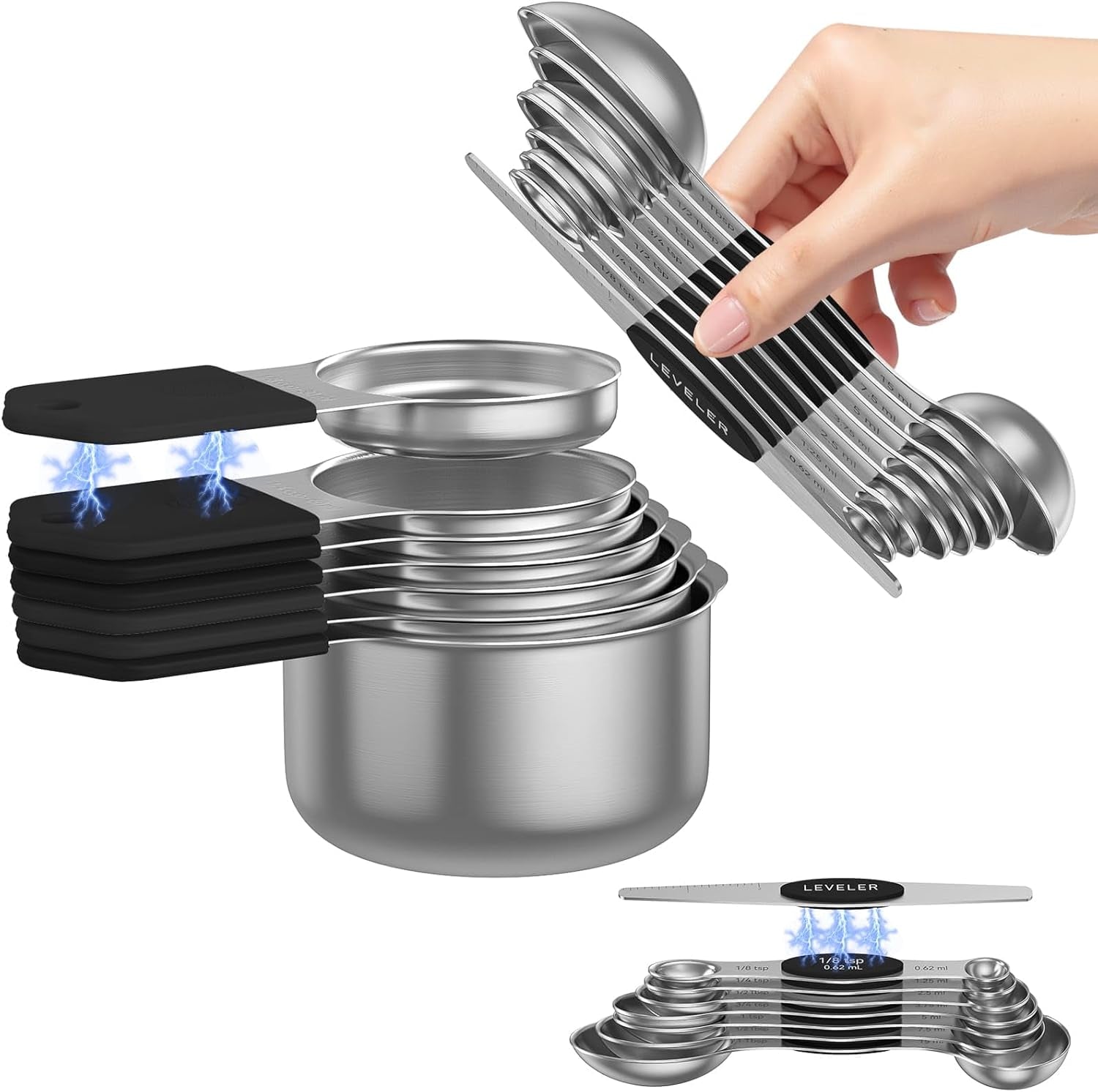 magnetic-measuring-cups-and-spoons-set-304-stainless-steel