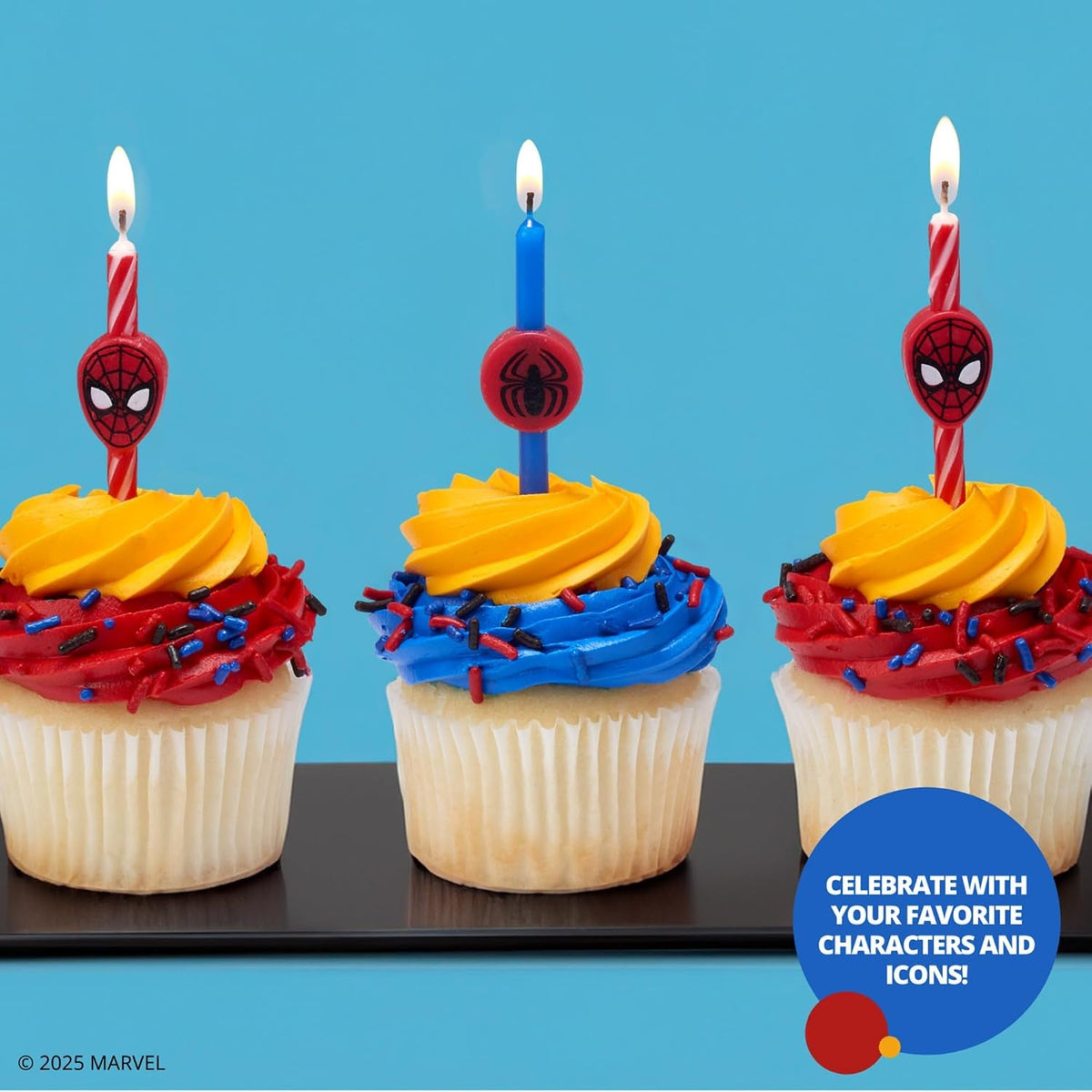 marvels-spider-man™-birthday-candles-cake-decoration-toppers-6-count