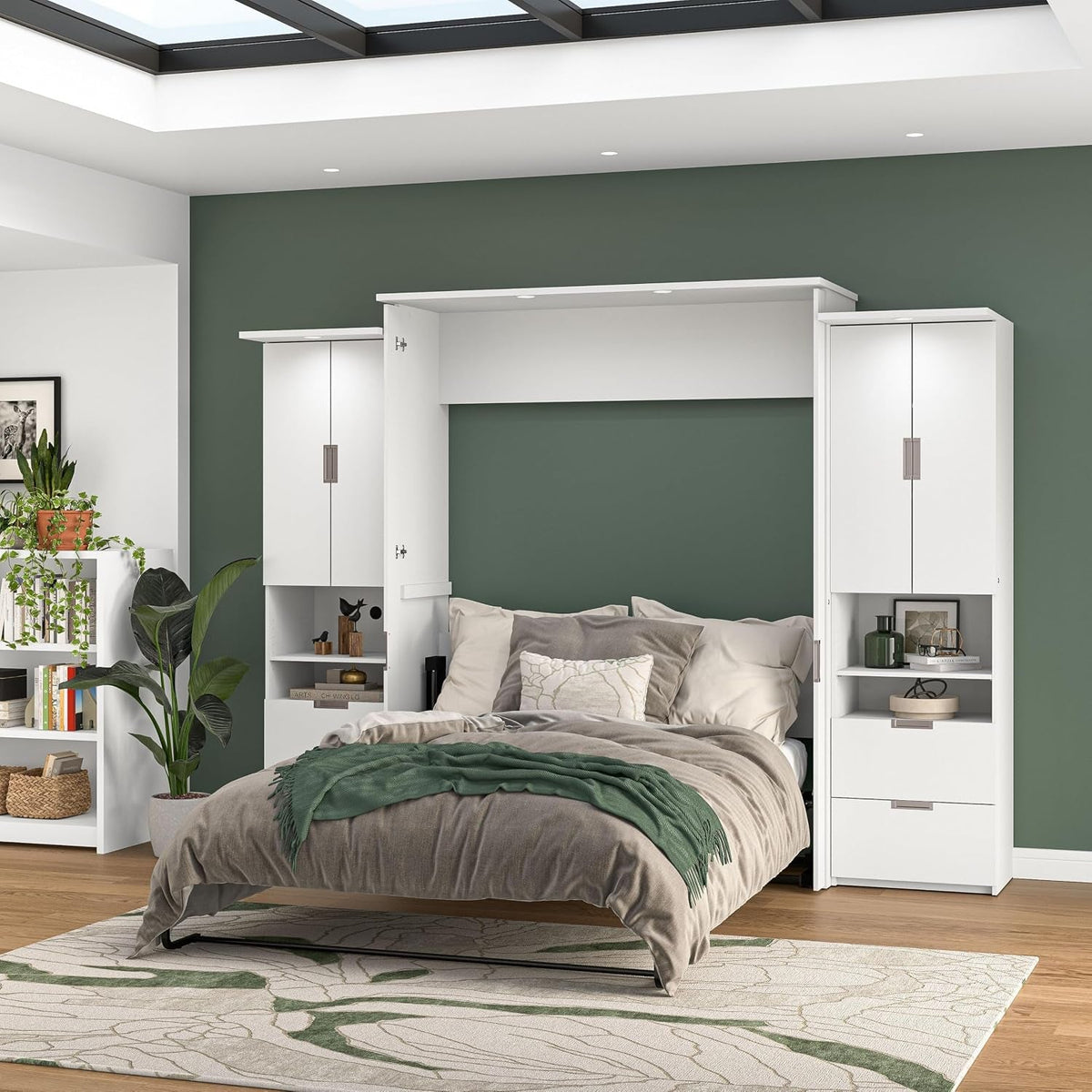 queen-murphy-bed-with-storage-cabinet-white-lumina-114w