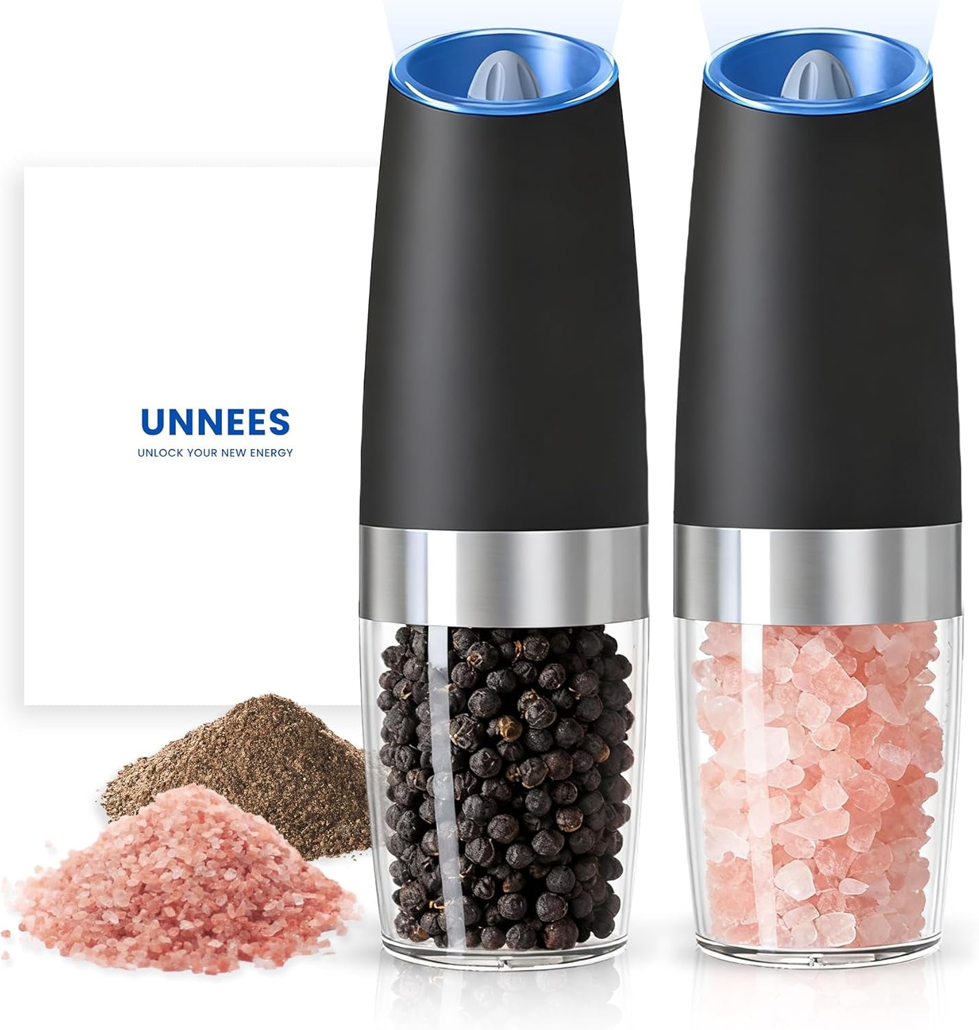 battery-operated-gravity-salt-and-pepper-grinder-set-2-pcs-black-automatic-salt-and-pepper-grinder-set-adjustable-roughness-12-batteries-required-led-light