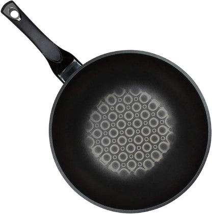 3D Coating Aluminum Nonstick Stir Fry Wok, 28Cm (11.023-Inches)3