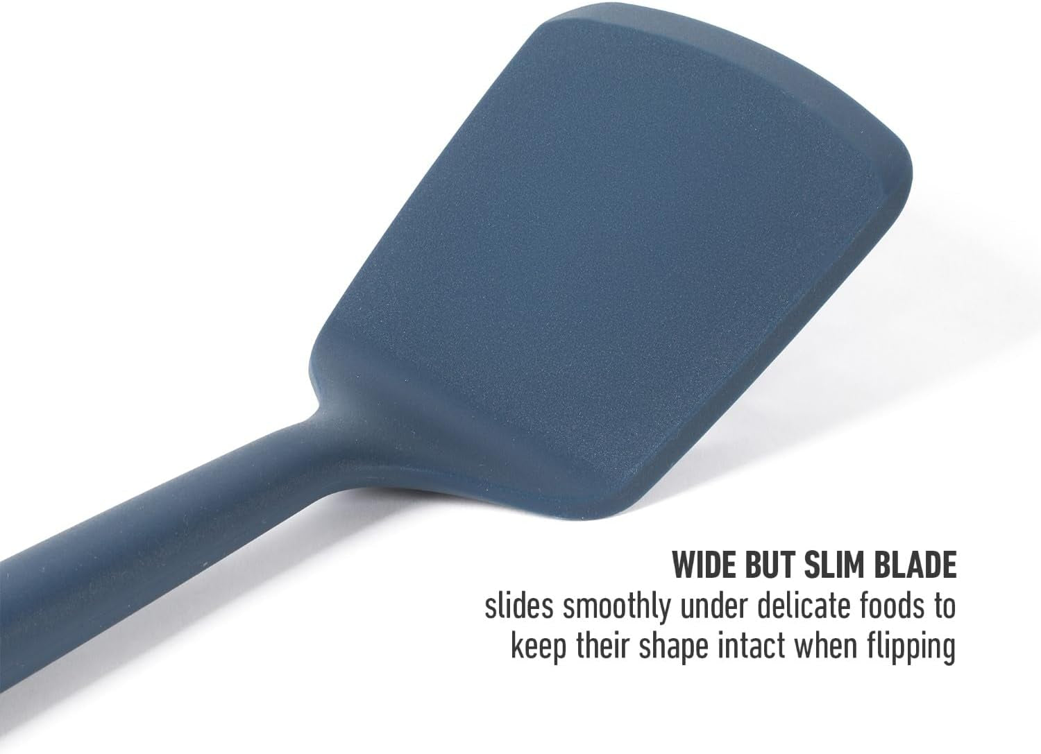 calphalon-edge-silicone-turner-flexible-silicone-cooking-spatula-with-reinforced-core-heat-resistant-nonstick-safe-turner-for-flipping-cooking-navy