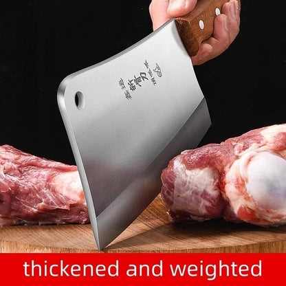 Meat Cleaver, Chopping Knife Bone Chopper Heavy Duty Chicken Bone Chopper Kitchen Knives Household Vegetable Knives5