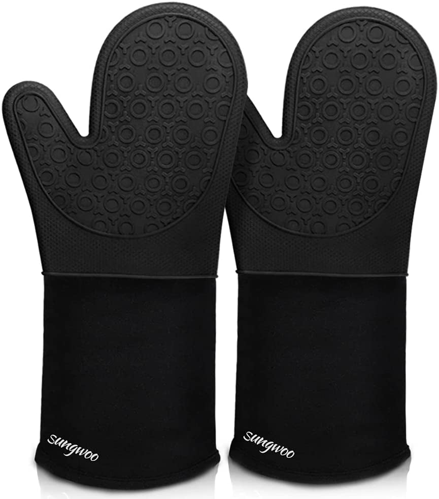 silicone-oven-mitts-14-6-heat-resistant-oven-gloves-for-baking-cooking-extra-long-non-slip-textured-grip-500-f-heat-resistant-oven-mitts-with-quilted-liner-for-grilling-easy-to-clean-black