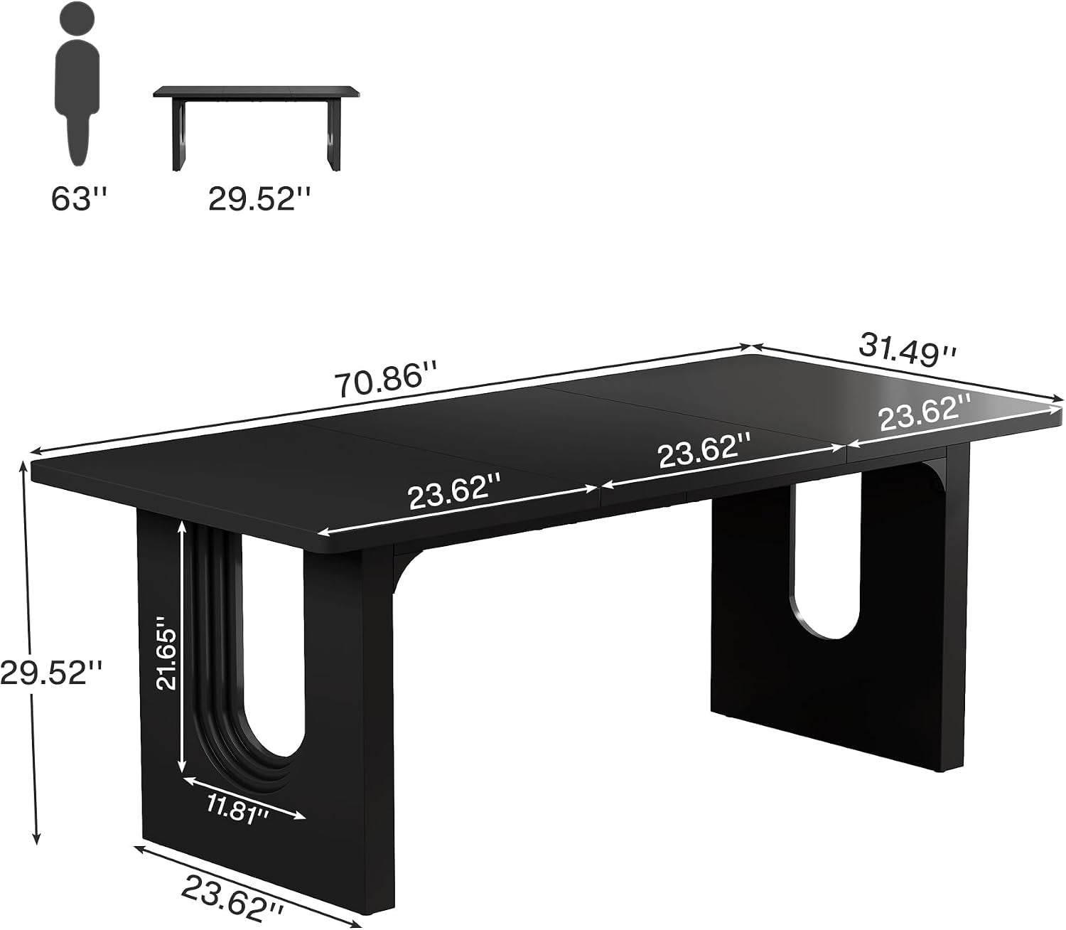 tribesigns-modern-dining-table-for-6-people-71-large-kitchen-dining-table-with-wood-pedestal-base-rectangular-long-dinner-table-for-kitchen-dining-room-living-room-black