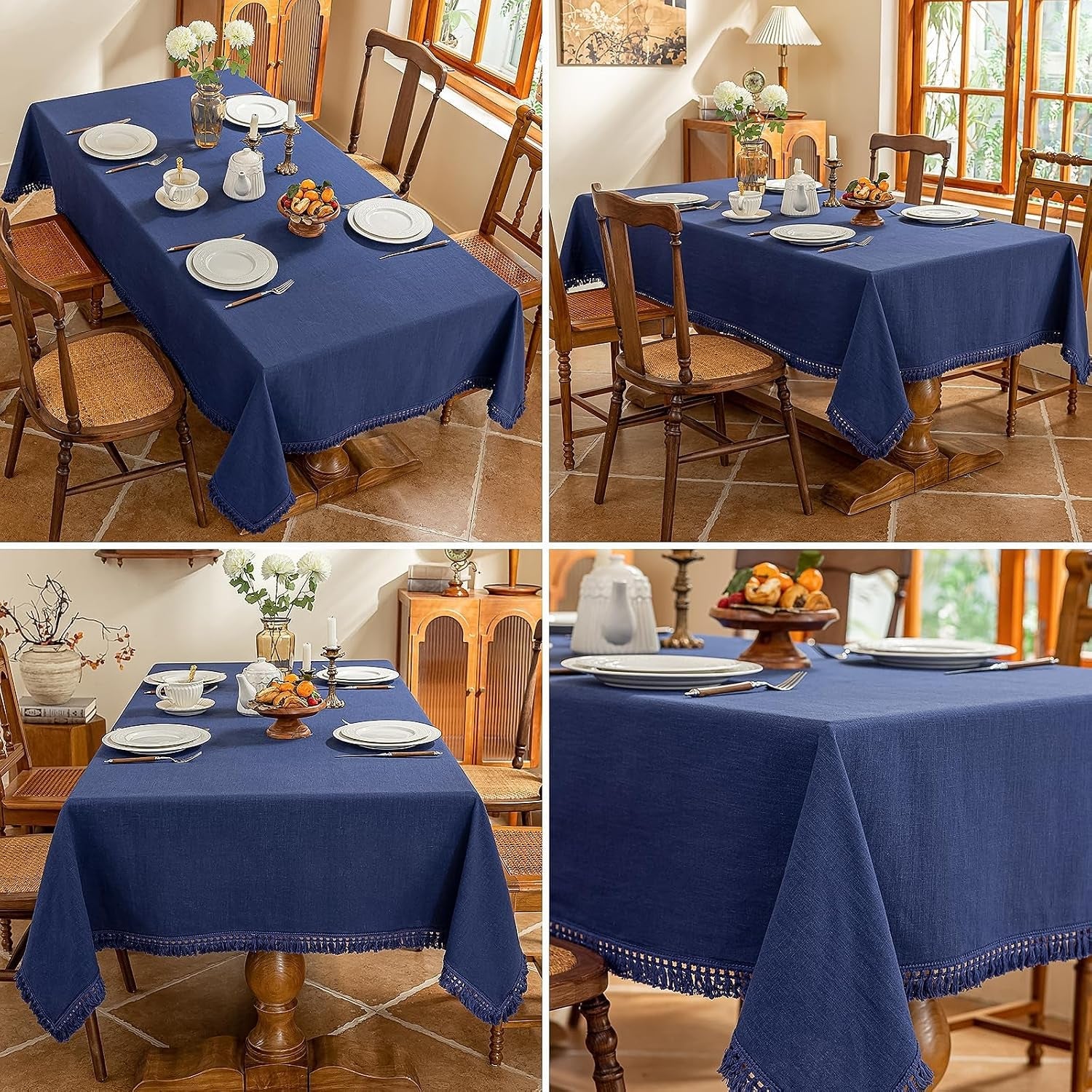 linen-tablecloth-table-cloth-stitching-tassel-rectangle-decorative-natural-table-cover-for-kitchen-dinning-wedding-buffet-55-x-86-inch-sodalite-blue