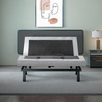Premium King Adjustable Bed with 14 Inch Prime Gel Memory Foam Sleep System, Massage, Zero Gravity, Anti-Snore, Programmable Memory Positions, USB, Underbed Lighting, Zero Clearance2