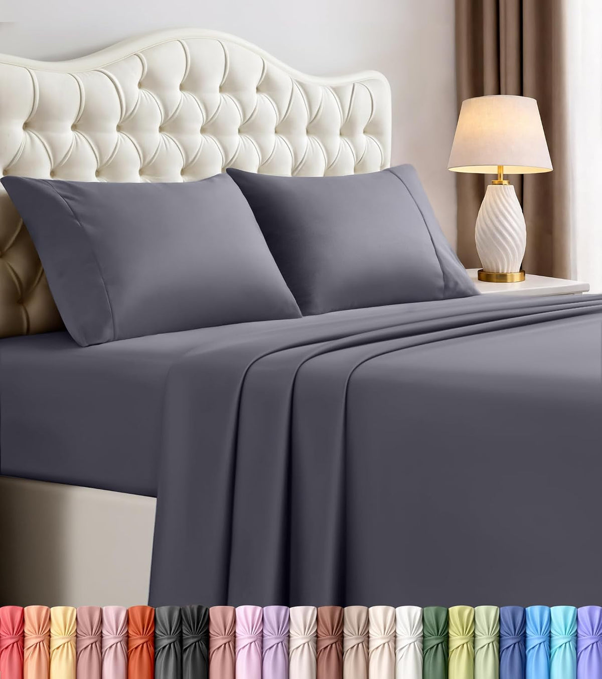 queen-sheets-set-4-pieces-16-deep-pocket-hotel-luxury-bed-sheets-grey