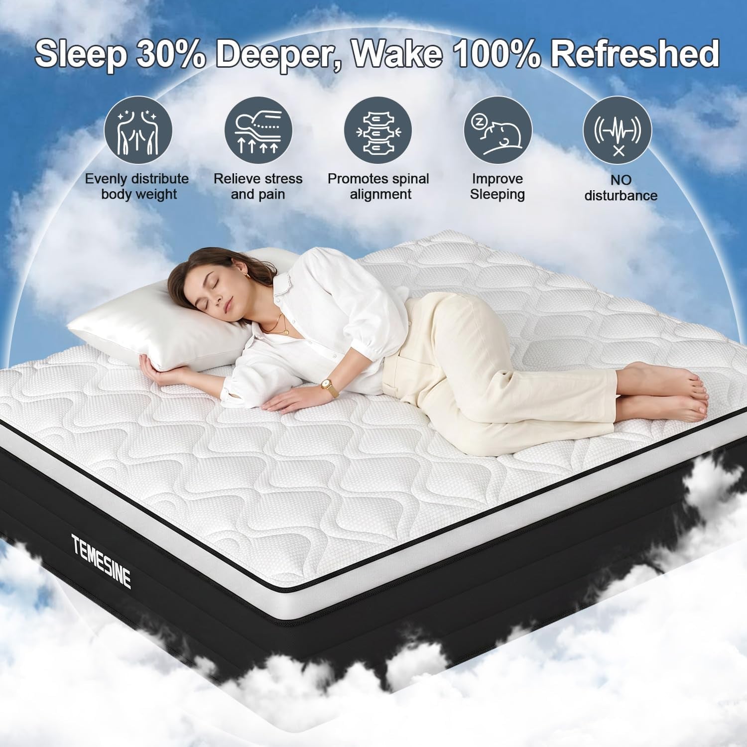 king-size-mattress-14-inch-hybrid-mattress-in-a-box-with-individual-pocket-spring-gel-memory-foam-and-euro-top-medium-firm-feel-with-motion-isolation-pressure-relief-edge-support-black