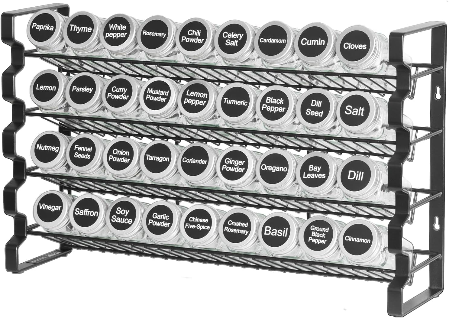 spice-rack-organizer-for-cabinet-spice-organizer-with-36-empty-spice-jars-lids-spice-labels-and-funnel-complete-set-seasoning-organizer-for-countertop-kitchen-pantry-cupboard-18x11-in