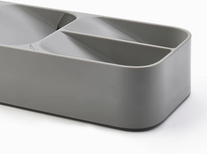 Joseph Joseph Drawerstore Compact Utensil Organizer for Kitchen Drawer Silverware, Flatware Tray, Small, Grey4