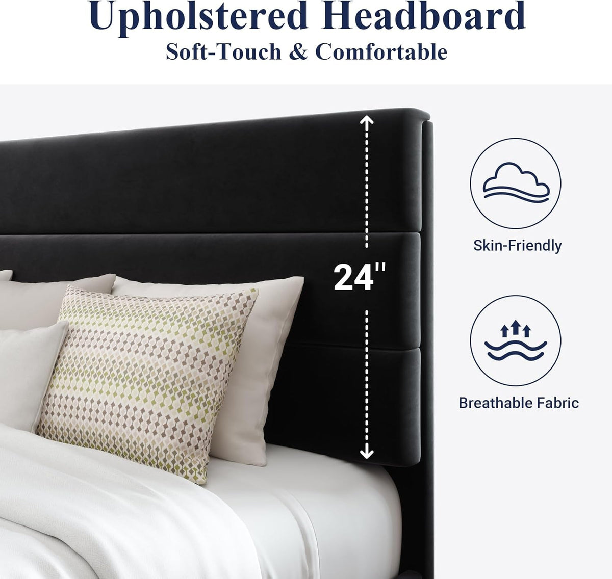 queen-size-platform-bed-frame-with-velvet-upholstered-headboard